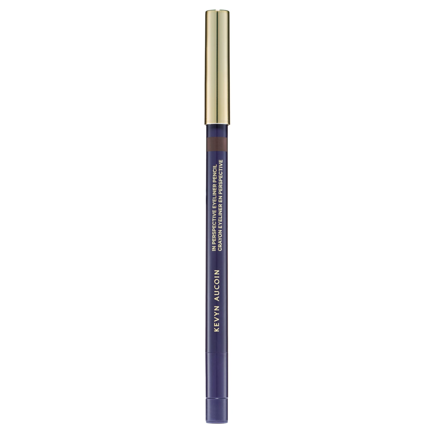 Image of a closed Kevyn Aucoin In Perspective Eyeliner Pencil variant: Brown