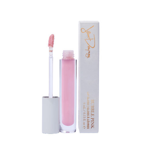 Image of an open Jillian Dempsey Lip Gloss variant: Bubble Pink
