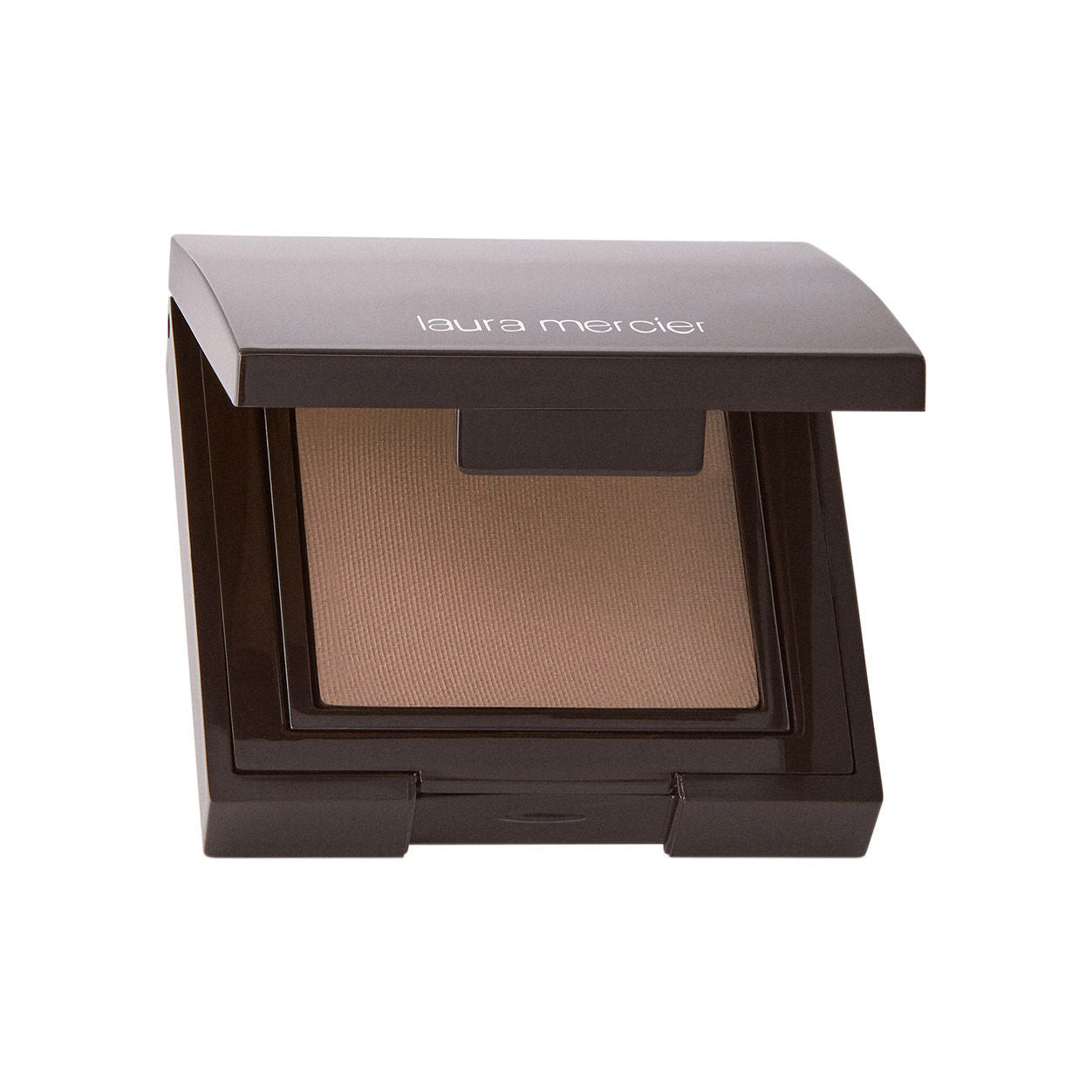 Image of an open Laura Mercier Matte Eye Colour variant: Caf? Au Lait