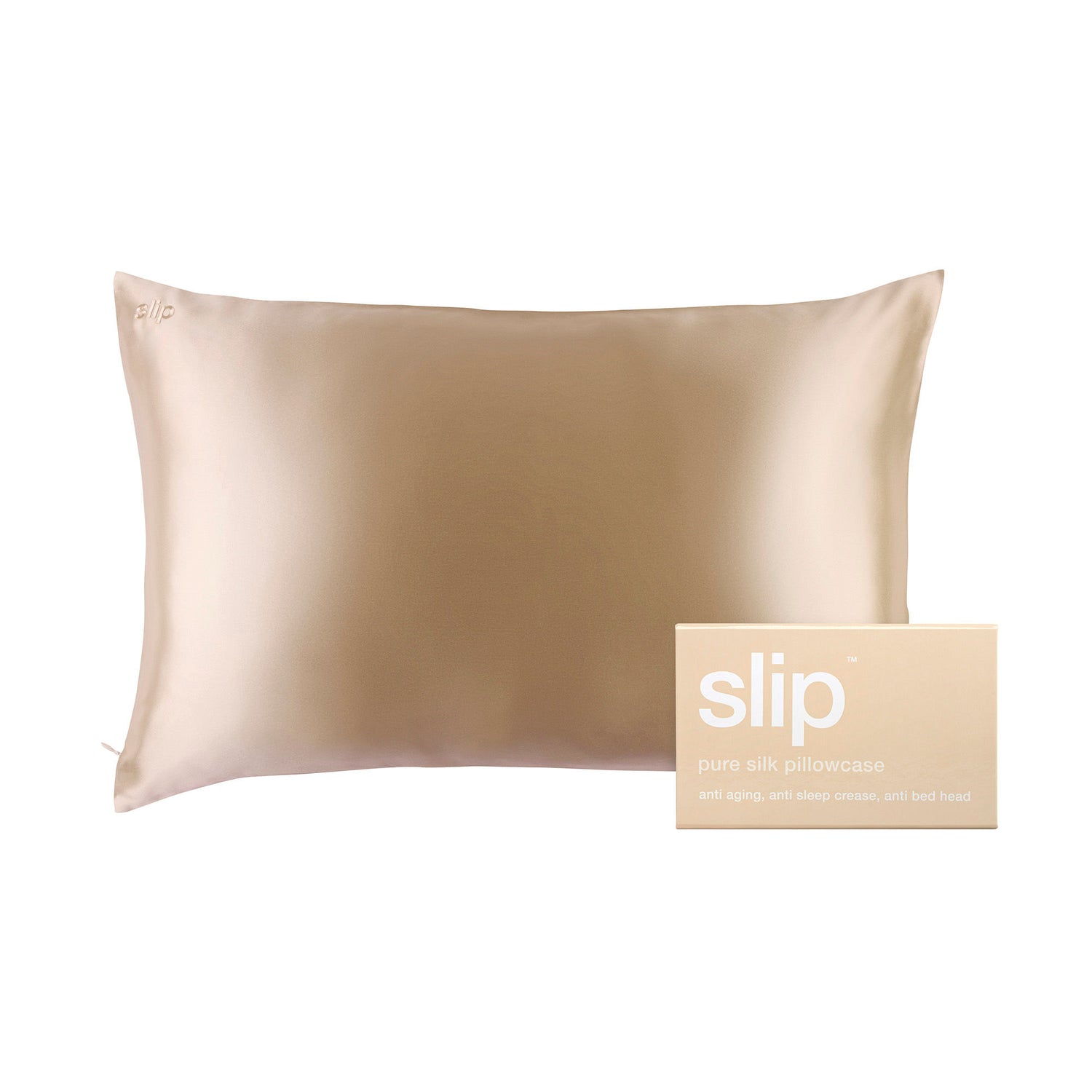 Slip Pure Silk Queen Pillowcase variant: Caramel main image