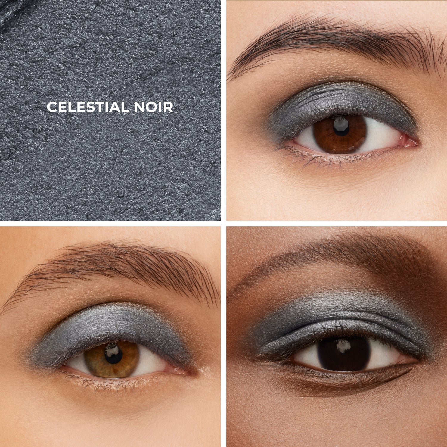 Model image of Laura Mercier Caviar Stick Eyeshadow variant: Celestial Noir