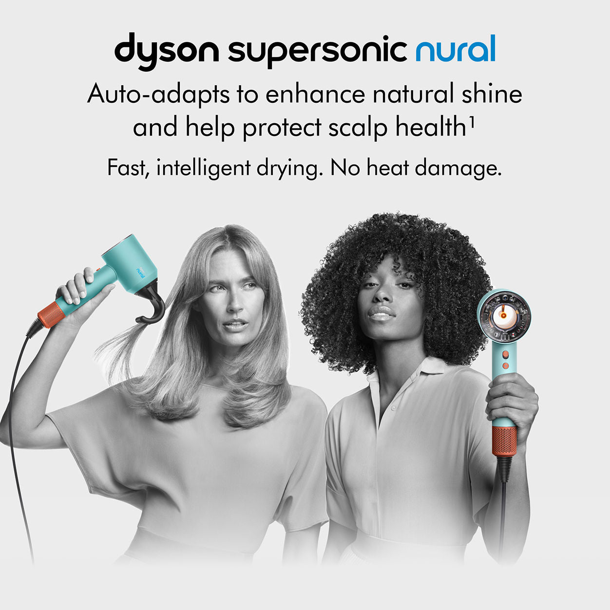 Lifestyle image of Dyson Supersonic Nural Hair Dryer variant: Ceramic Patina