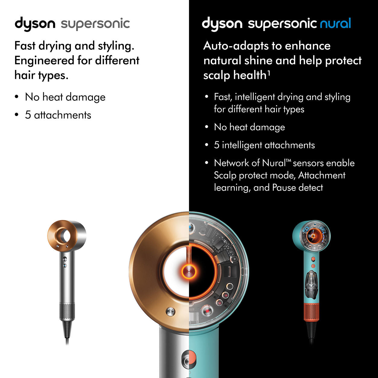 Lifestyle image of Dyson Supersonic Nural Hair Dryer variant: Ceramic Patina