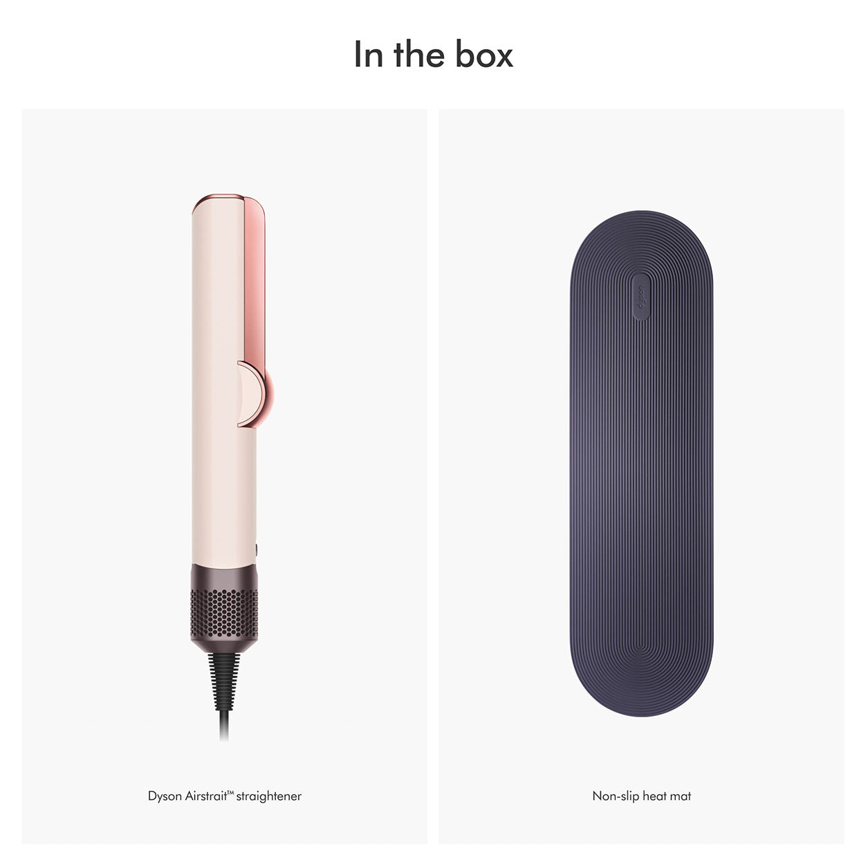 Lifestyle image of Dyson Airstrait Straightener variant: Ceramic Pink