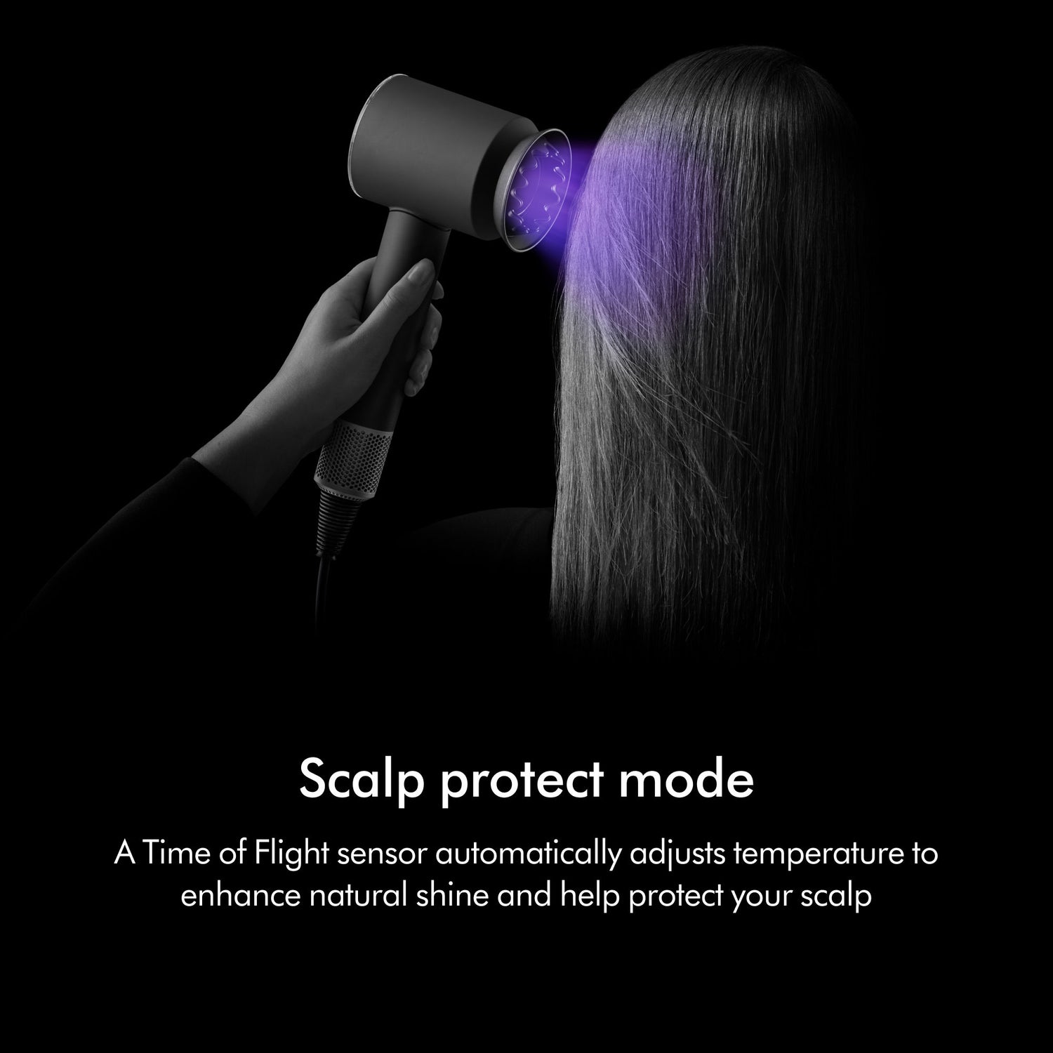 Lifestyle image of Dyson Supersonic Nural Hair Dryer variant: Ceramic Pink