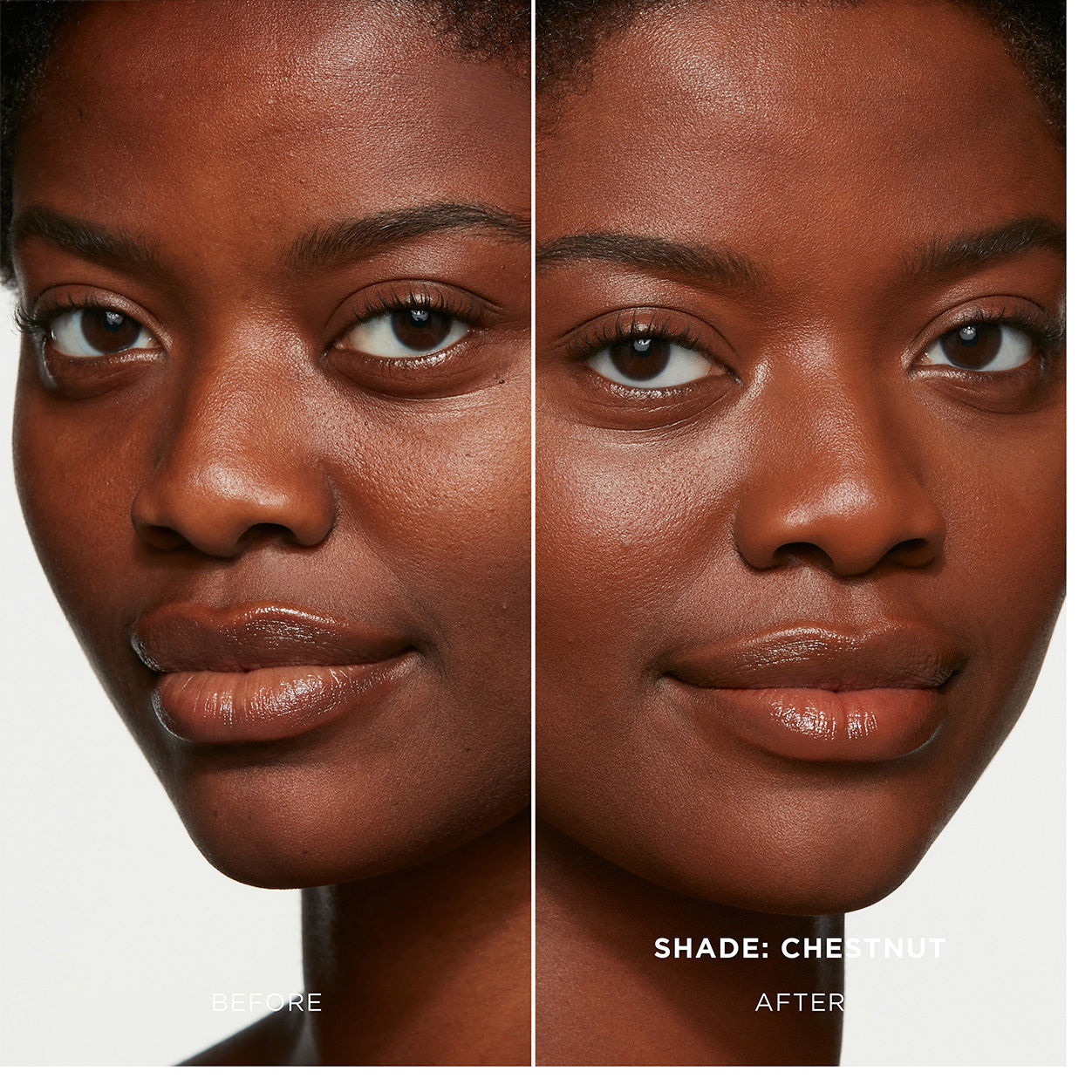 Before and after results of using variant: Chestnut 16.5