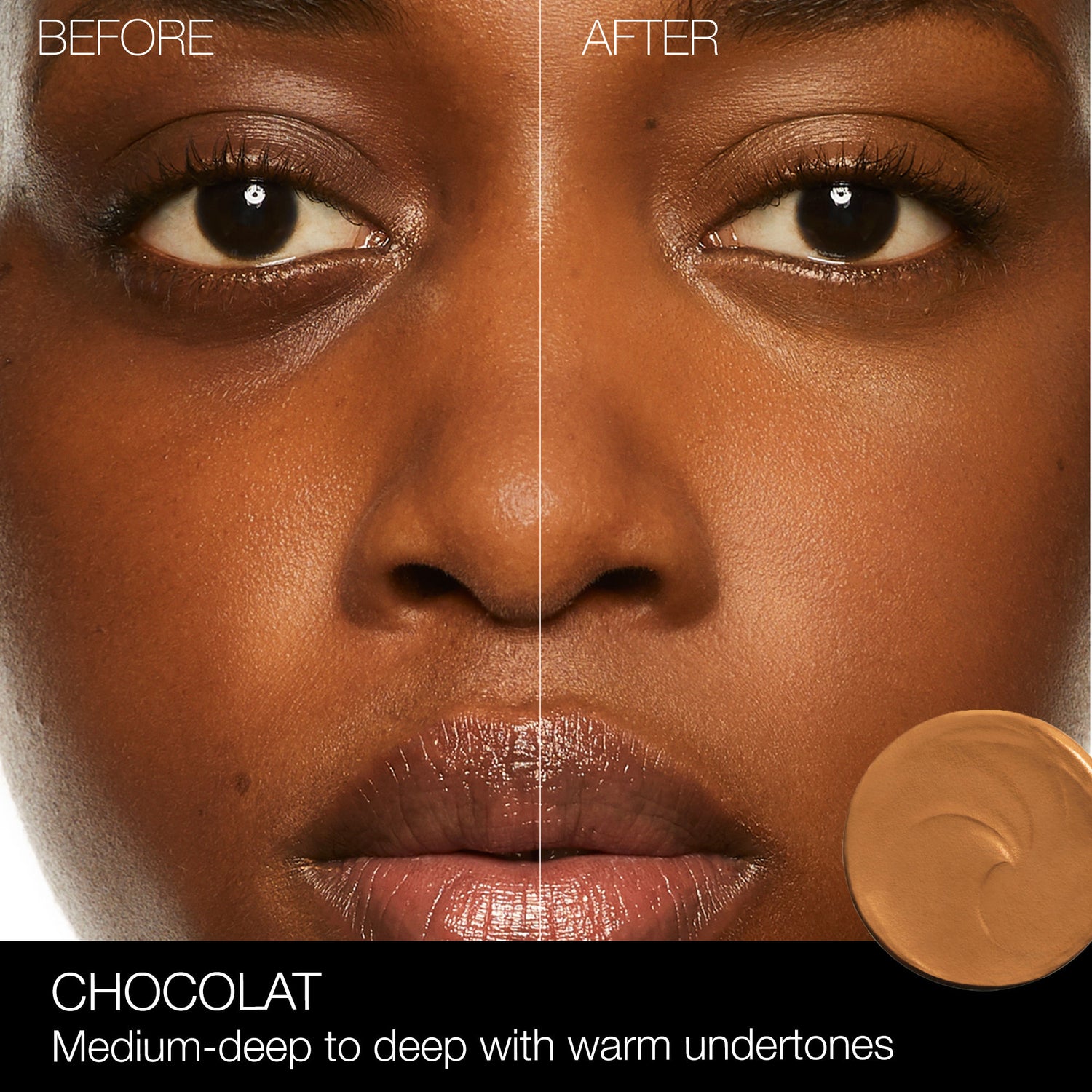 Model image of Nars Soft Matte Complete Concealer variant: Chocolat