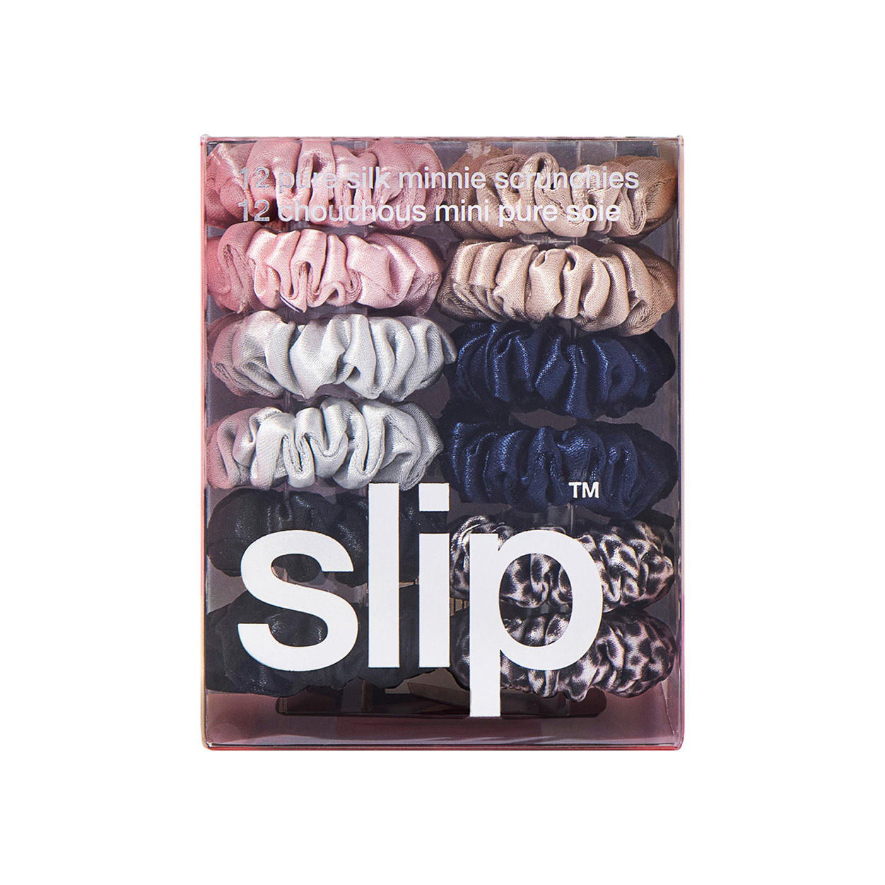 Image of an open Slip Pure Silk Minnie Scrunchies variant: Classic