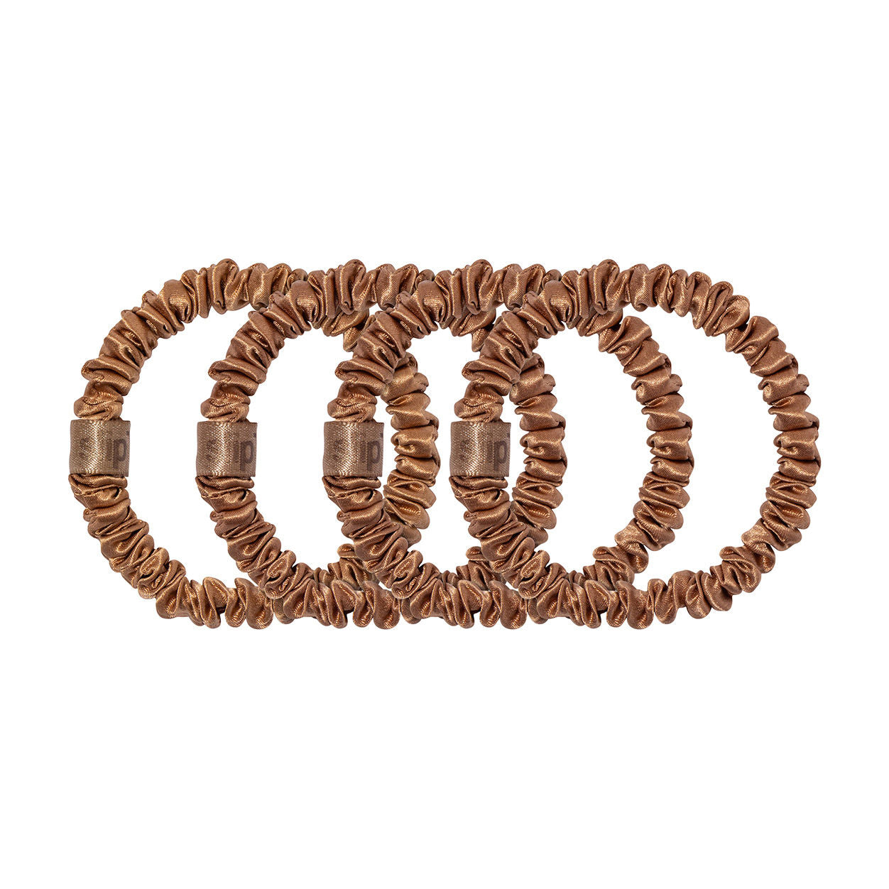 Image of an open Slip Skinny Scrunchies variant: Copper
