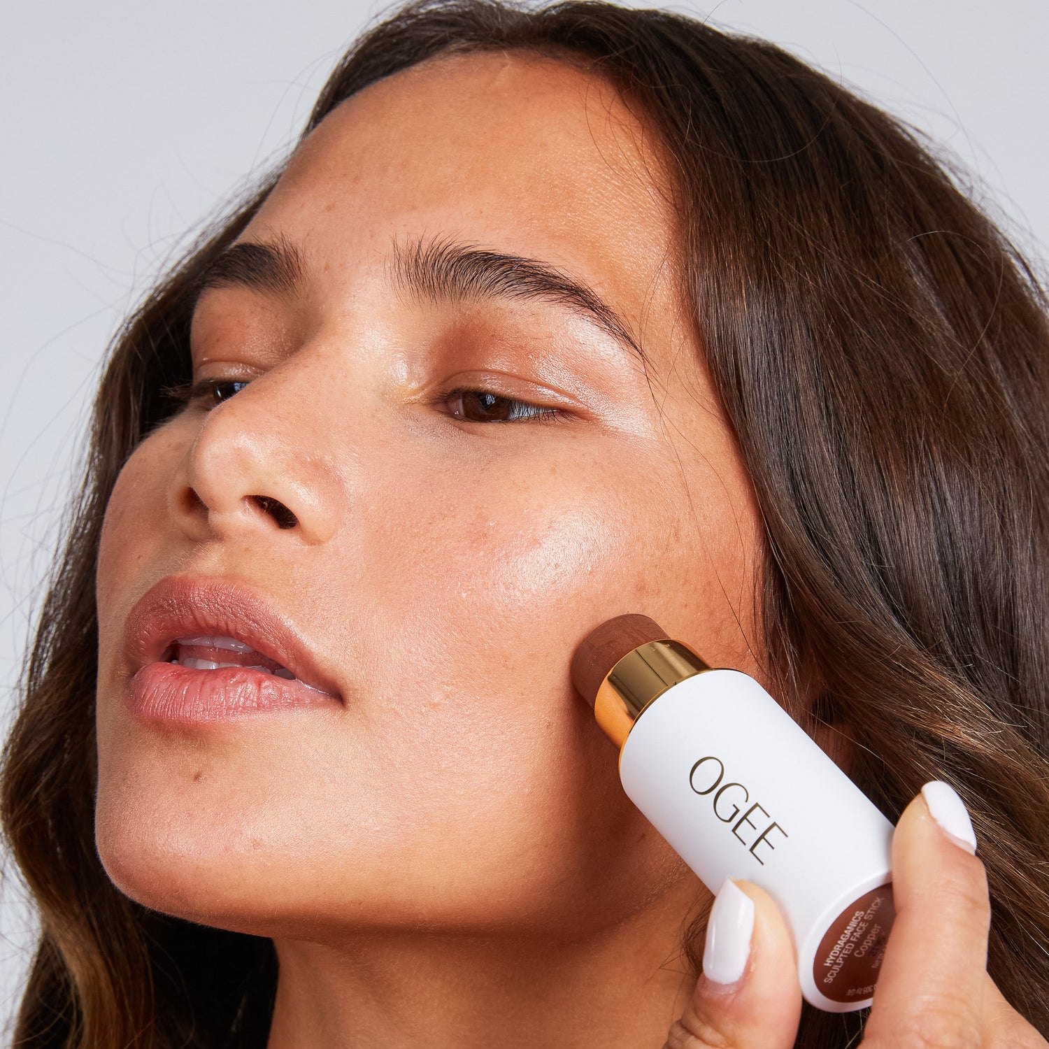 Model image of Ogee Sculpted Face Stick variant: Copper
