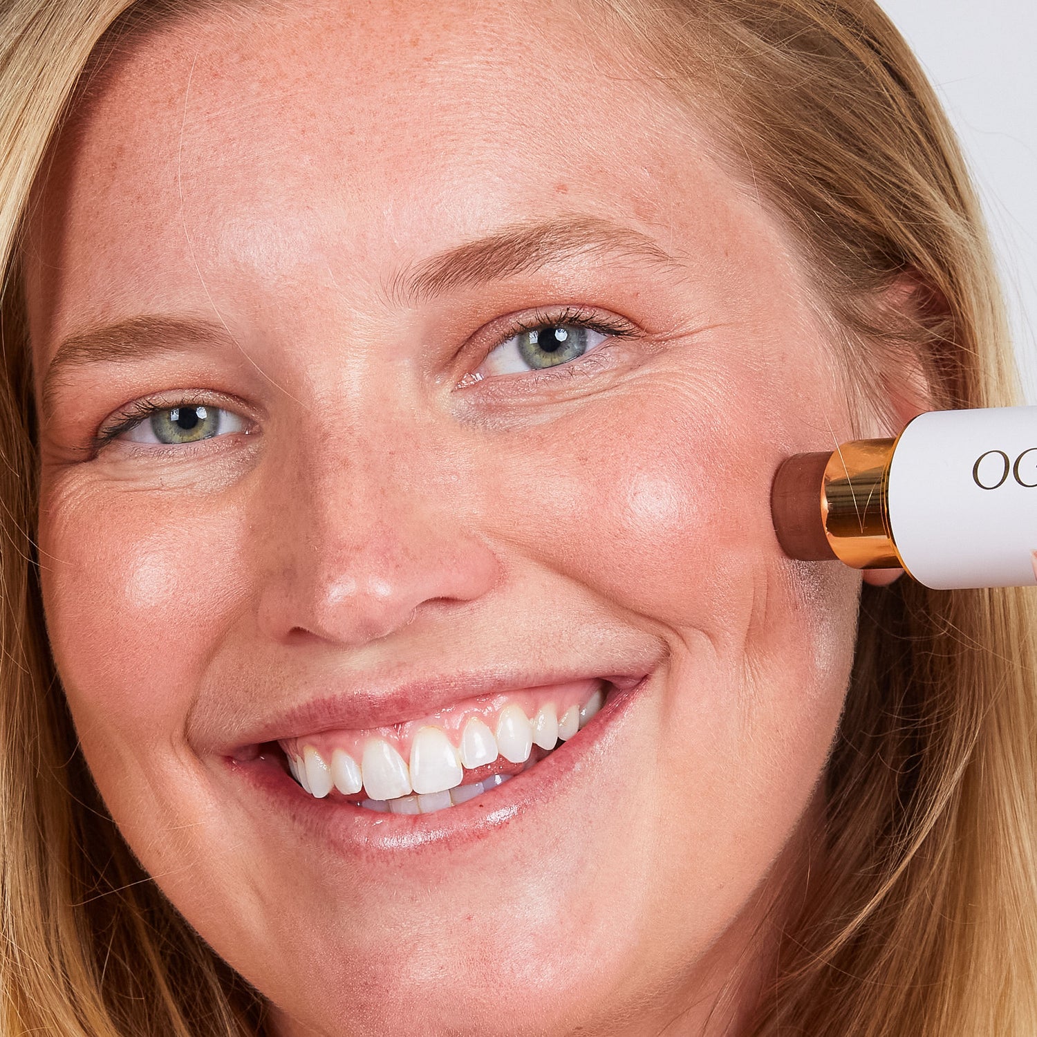 Model image of Ogee Sculpted Face Stick variant: Copper