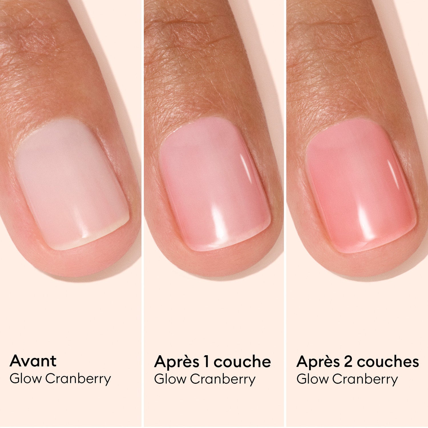 Model image of Manucurist Active Glow Cranberry variant: Cranberry