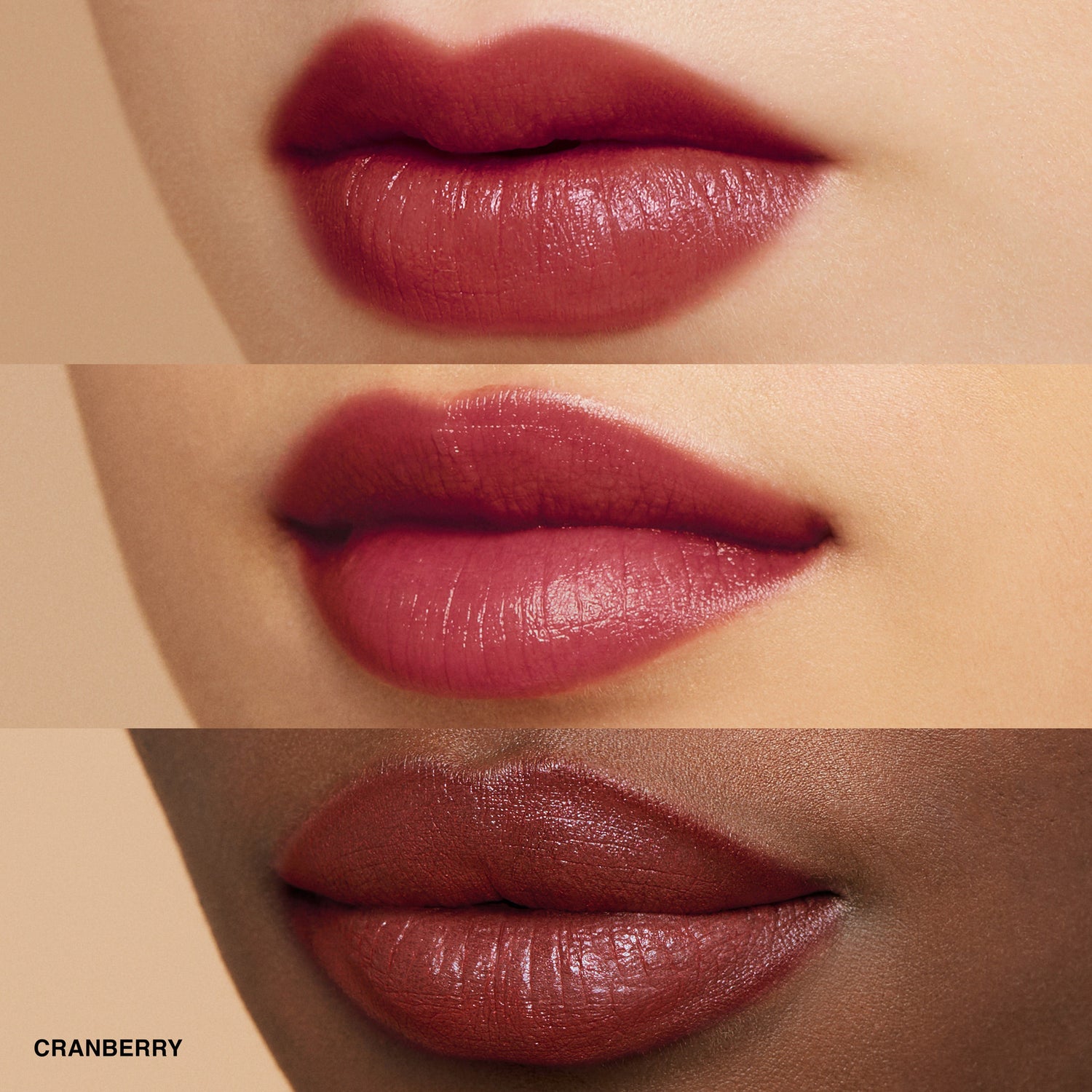 Model image of Bobbi Brown Crushed Lip Color variant: Cranberry