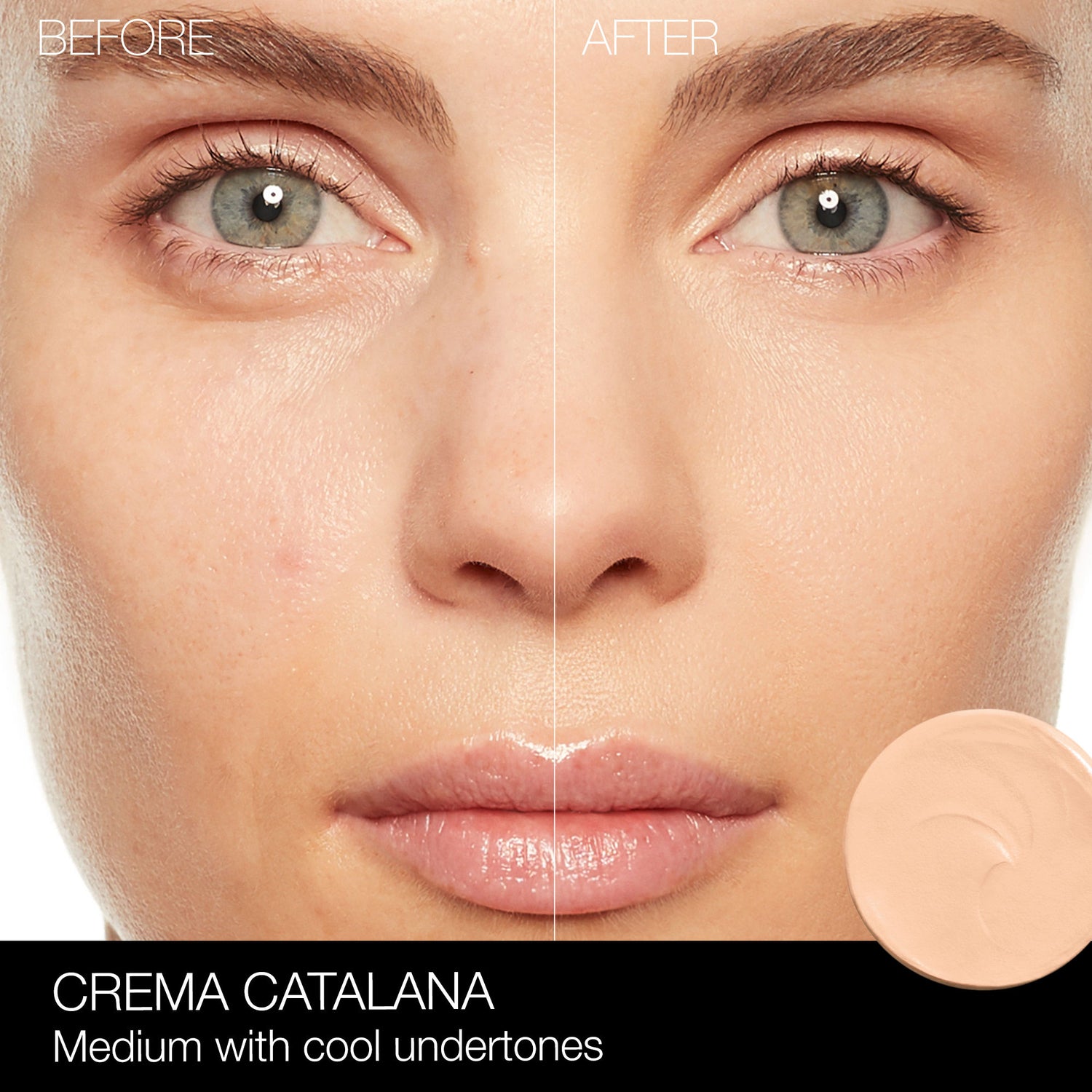 Model image of Nars Soft Matte Complete Concealer variant: Crema Catalana