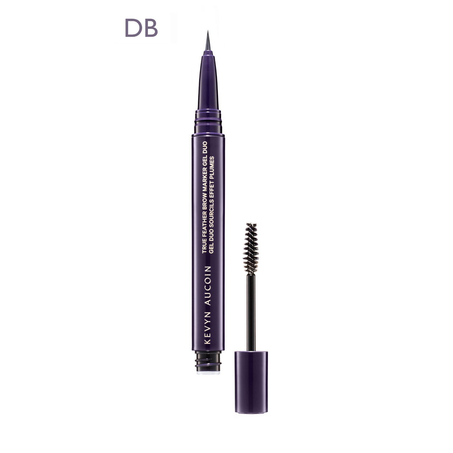 Kevyn Aucoin True Feather Brow Marker Gel Duo variant: Dark Brunette main image