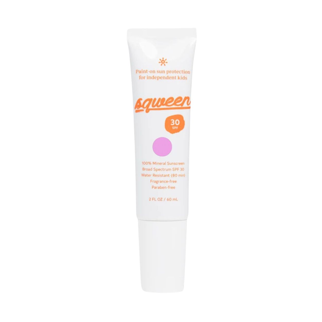 Sqween SunPaint 100% Mineral Broad Spectrum SPF 30 variant: Dark Pink Sheer Matte main image