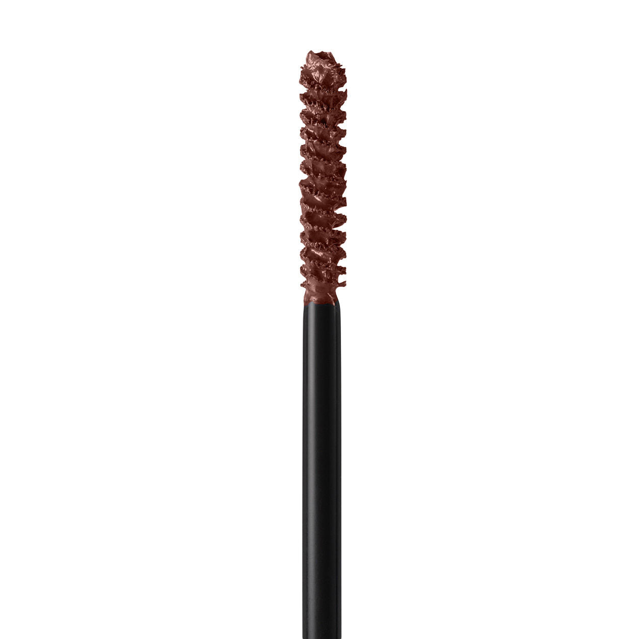 Image of an open Trish McEvoy High Volume Tubular Mascara variant: Deep Aubergine (Deep Brown)