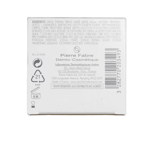 Back image of Avène Hydrance Aqua-Gel Hydrating Aqua Cream-in-Gel variant: Default Title