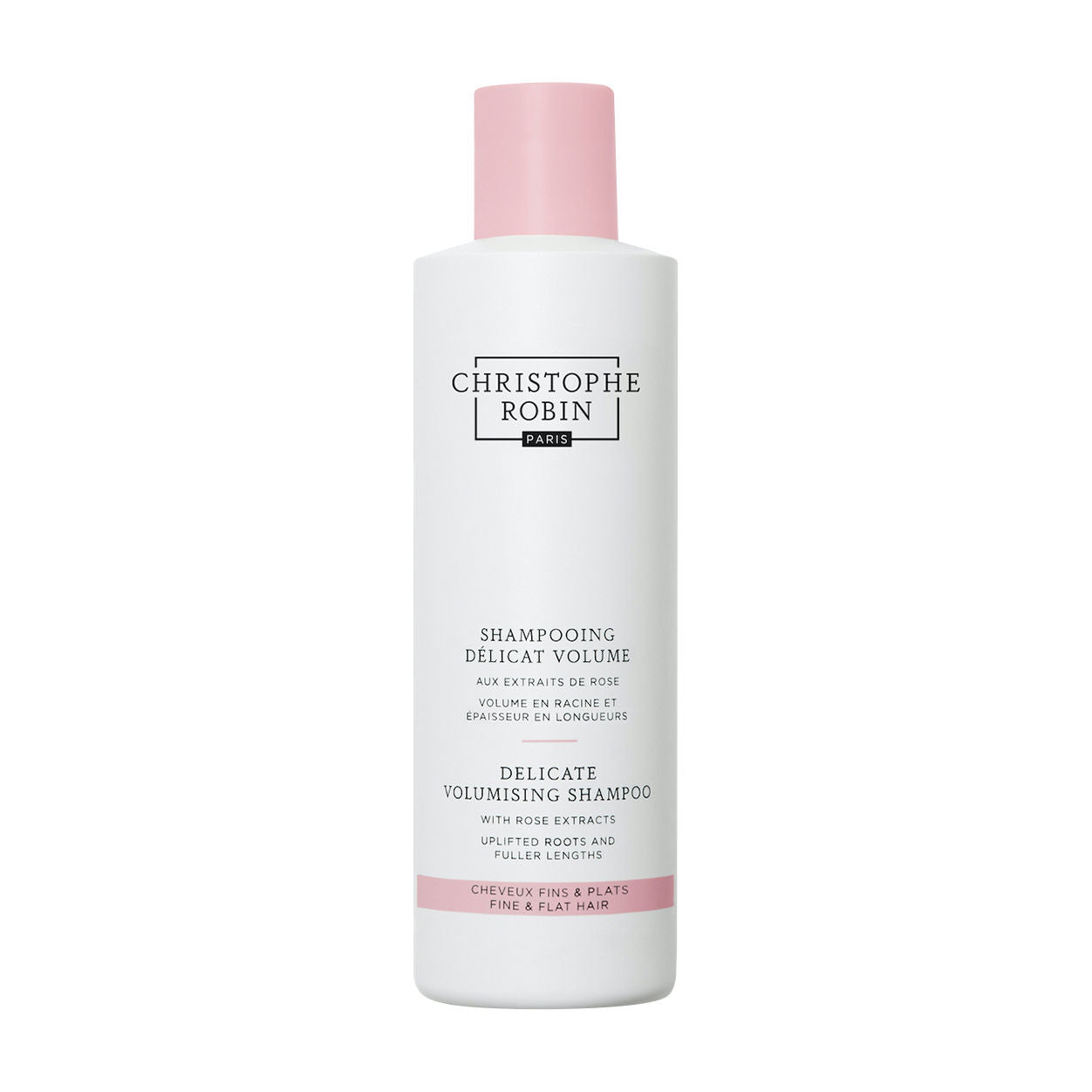 Christophe Robin Delicate Volumising Shampoo with Rose Extracts variant: 8.4 fl oz main image