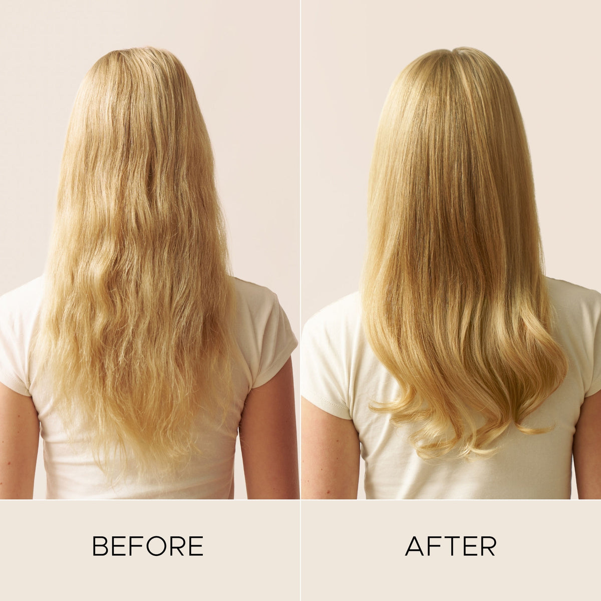 Before and after results of using variant: Default Title