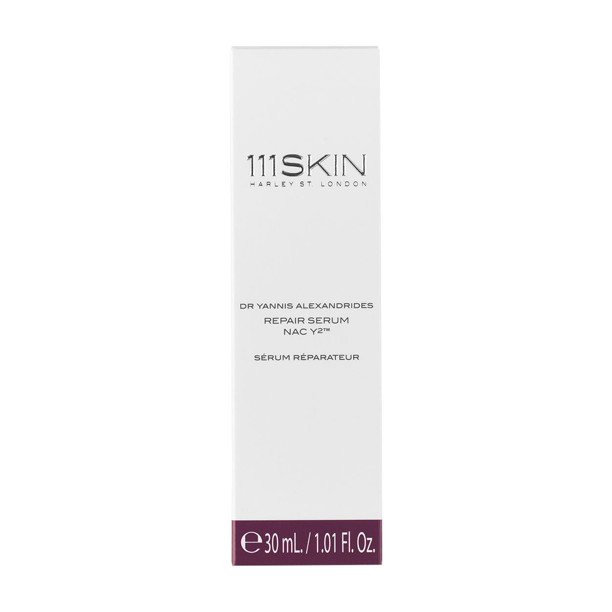 Image of the 111SKIN Repair Serum NAC Y2 variant: 0.5 fl oz box