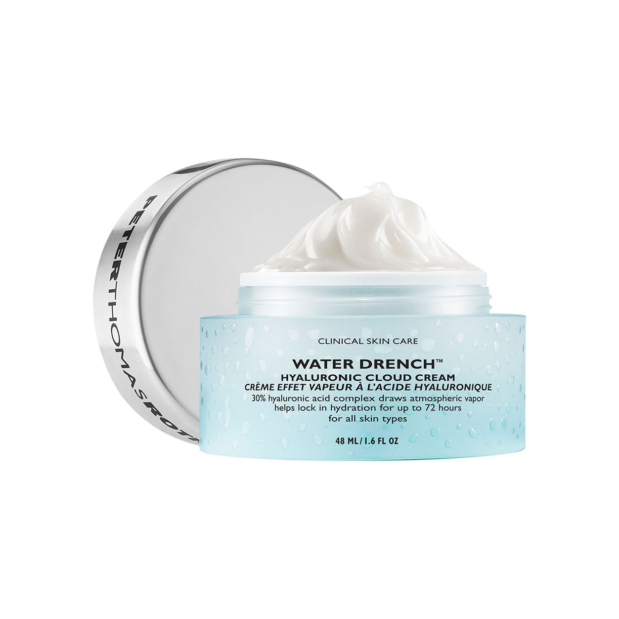 Image of an open Peter Thomas Roth WATER DRENCH Hyaluronic Cloud Cream variant: Default Title