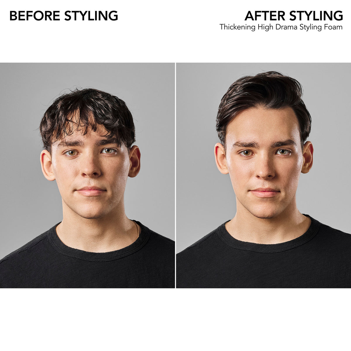 Before and after results of using variant: Default Title