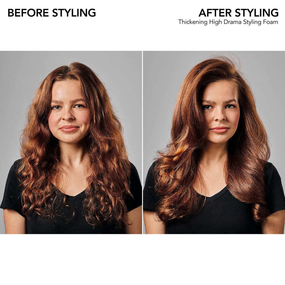 Before and after results of using variant: Default Title