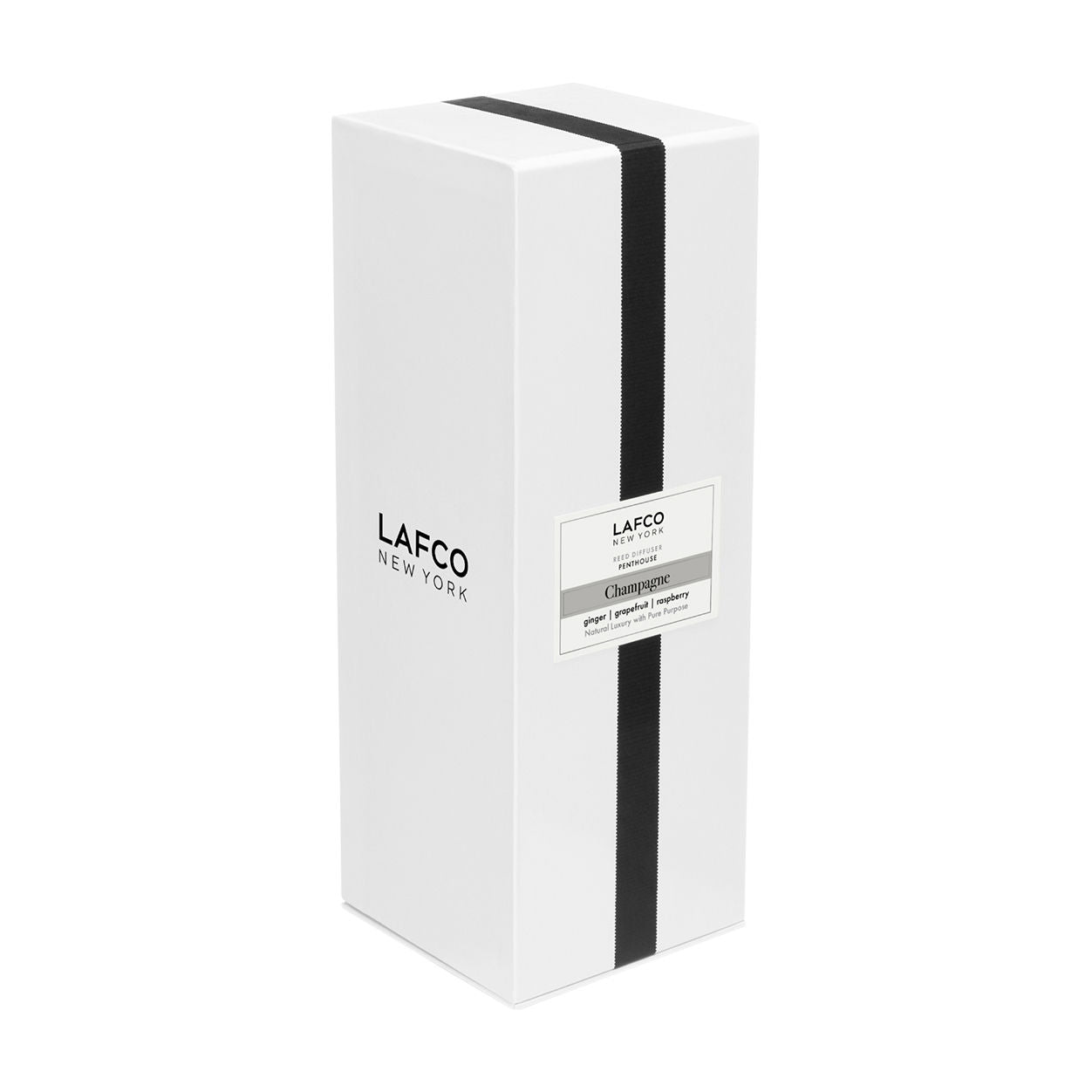 Image of the Lafco Champagne Reed Diffuser variant: 6 fl oz (Classic) box