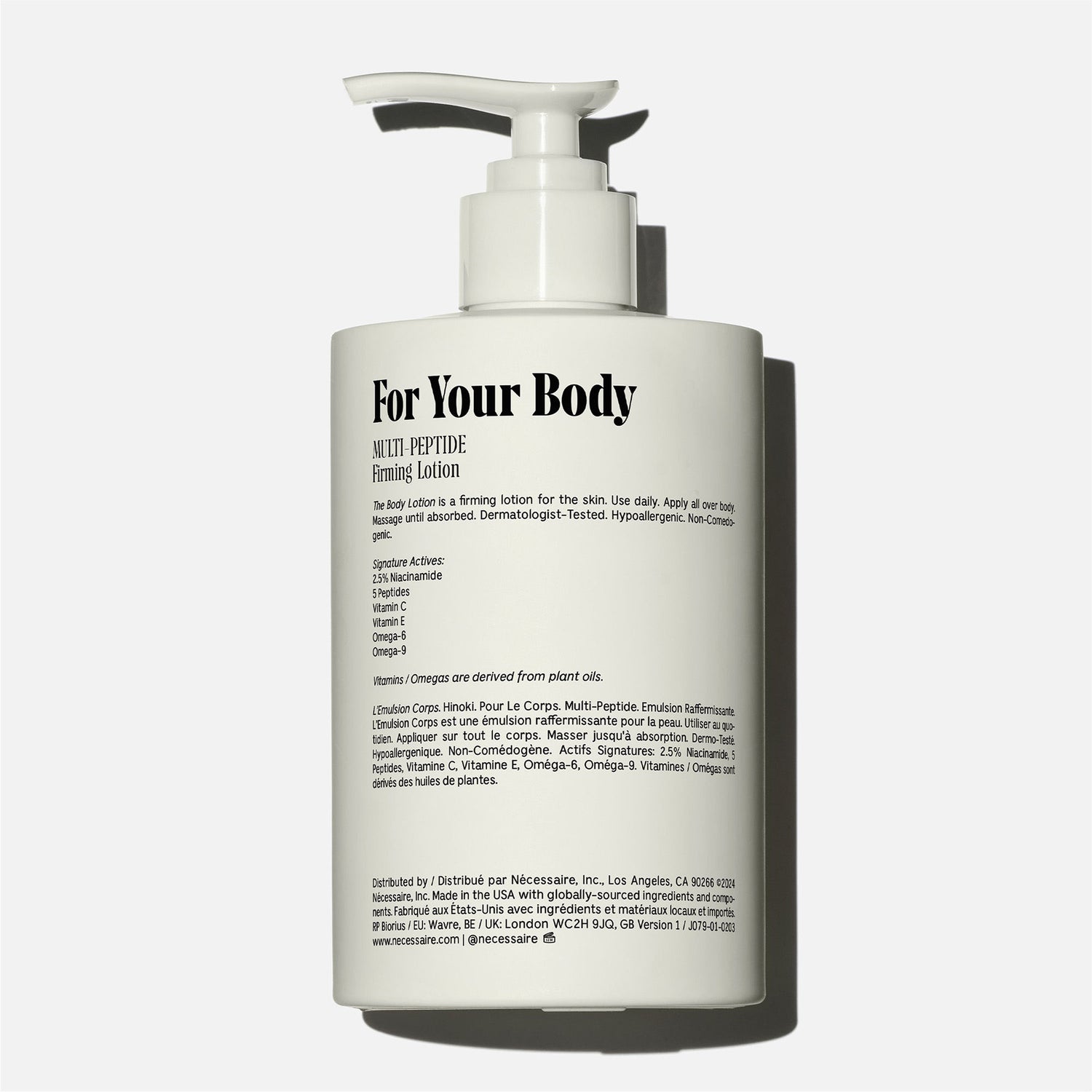 Back image of The Body Lotion Hinoki variant: Default Title
