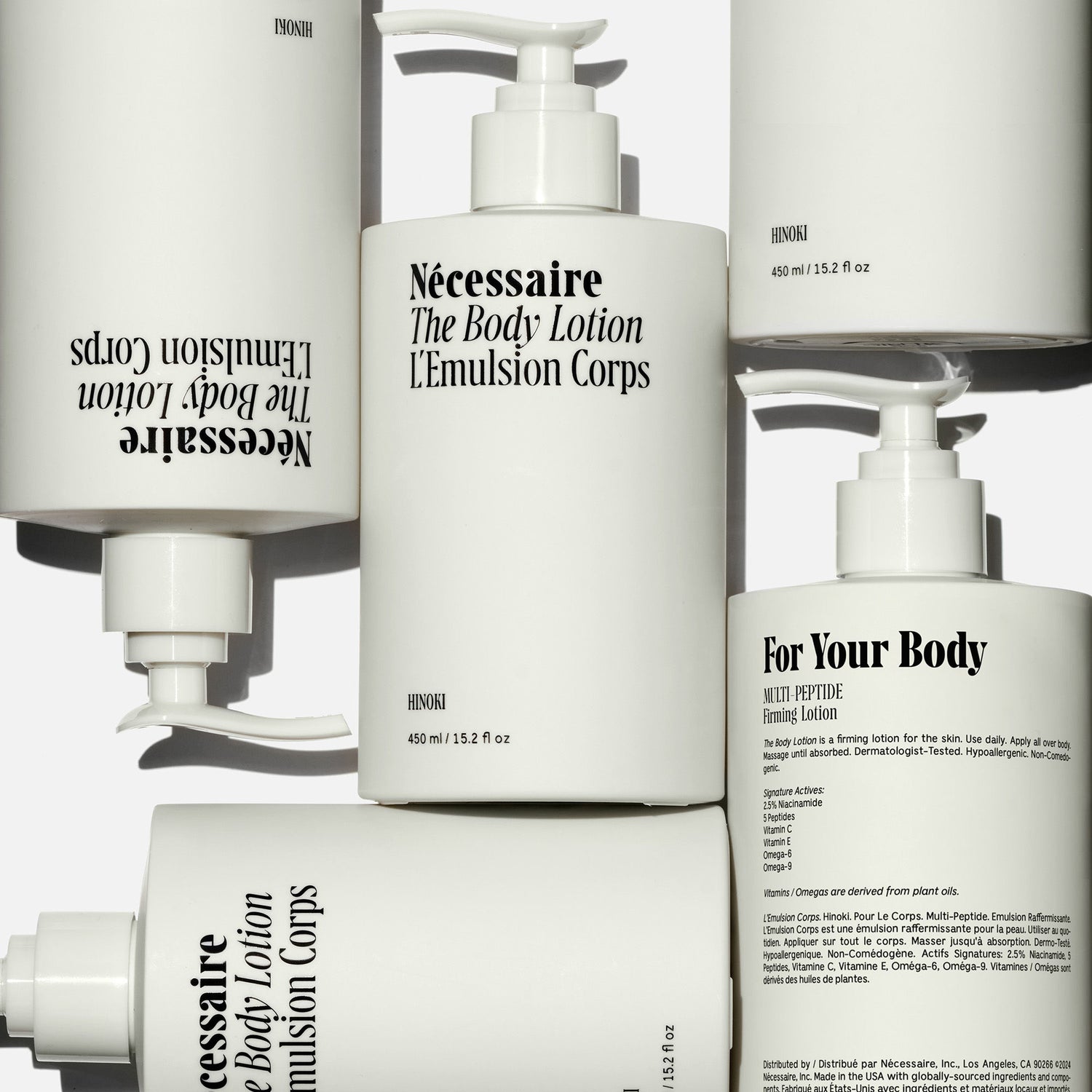 Top-view image of The Body Lotion Hinoki variant: Default Title