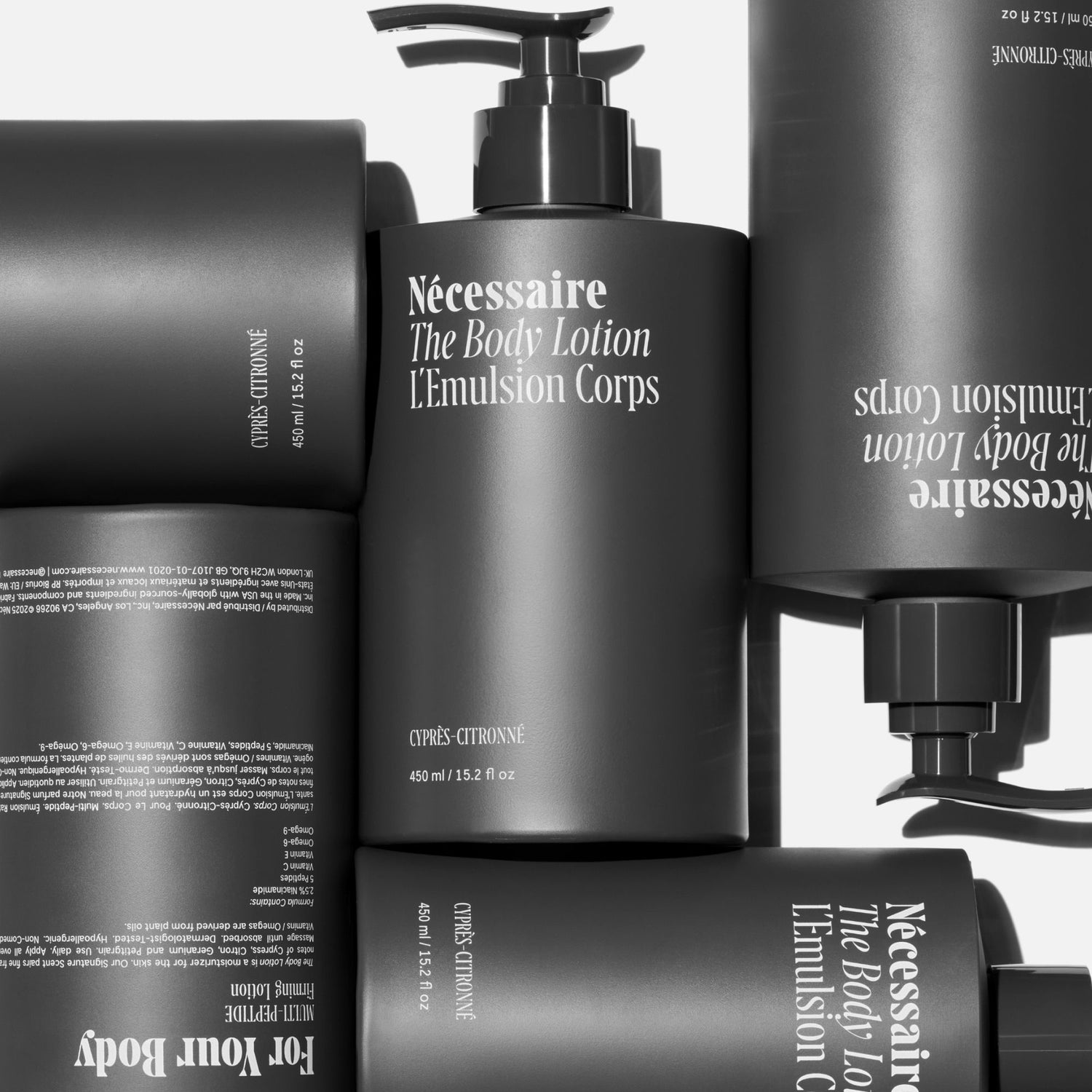 Top-view image of The Body Lotion Cyprès-Citronné variant: Default Title