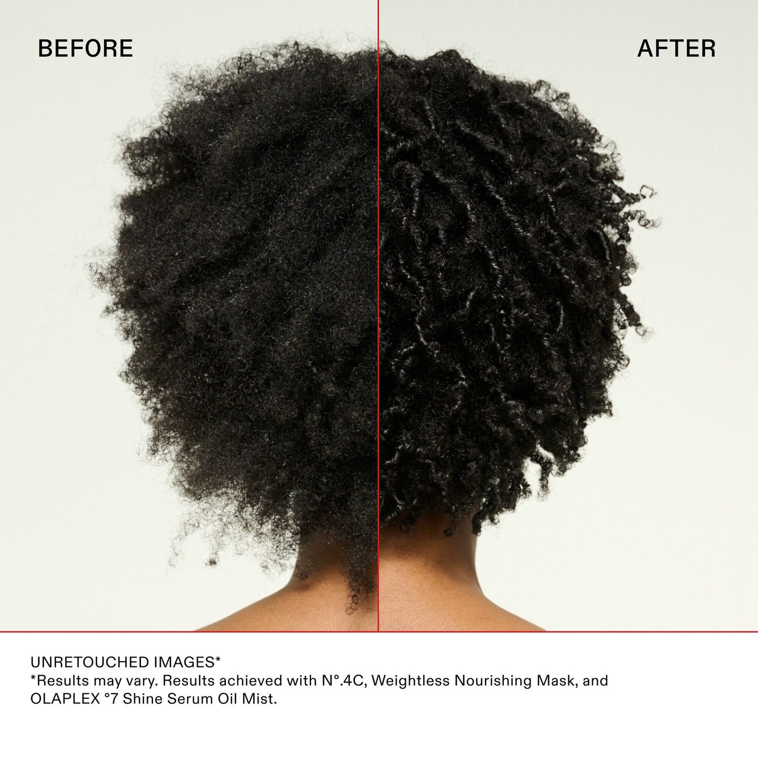 Before and after results of using variant: Default Title