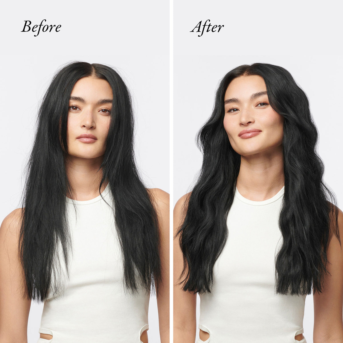 Before and after results of using variant: Default Title