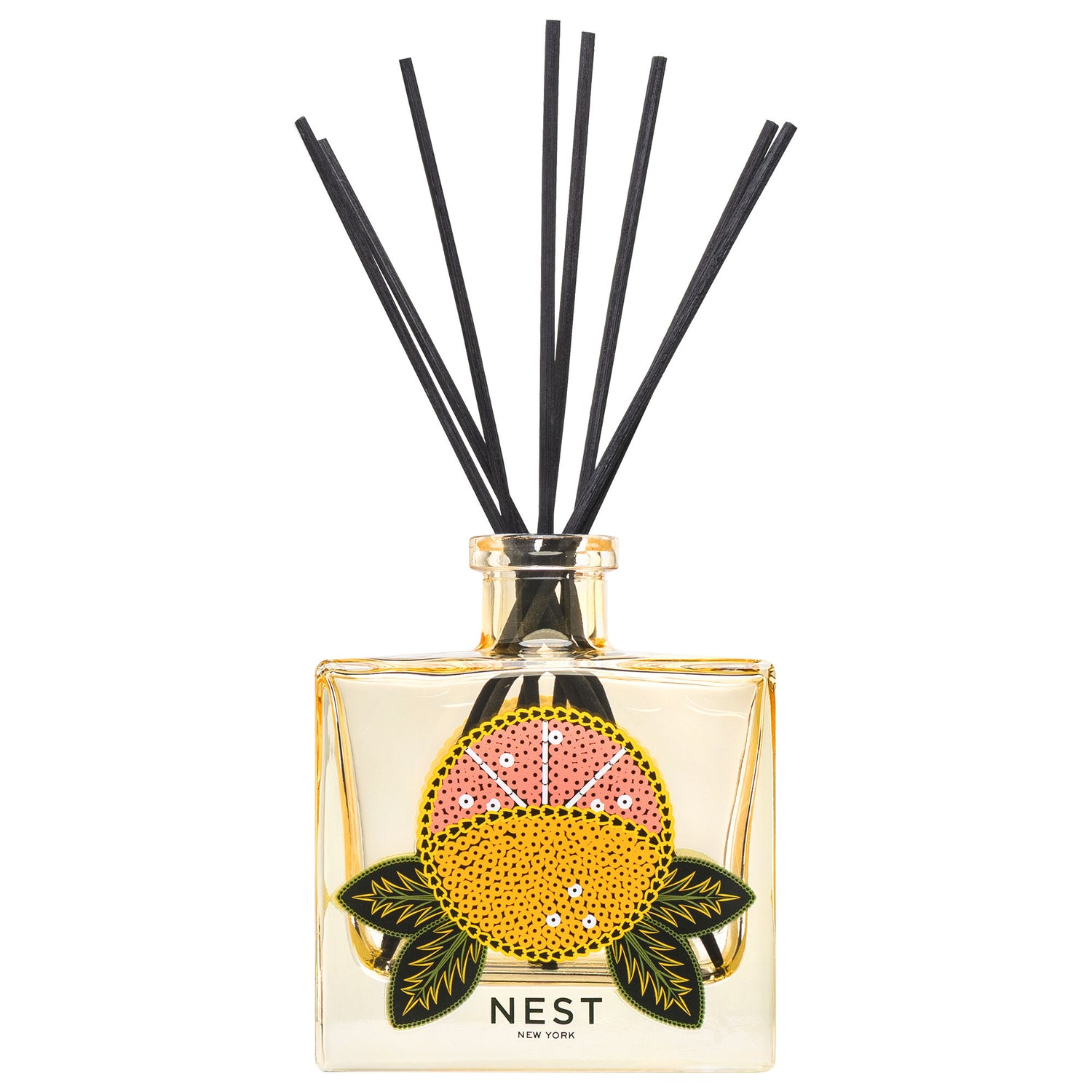 Image of an open Grapefruit Decorative Reed Diffuser variant: Default Title