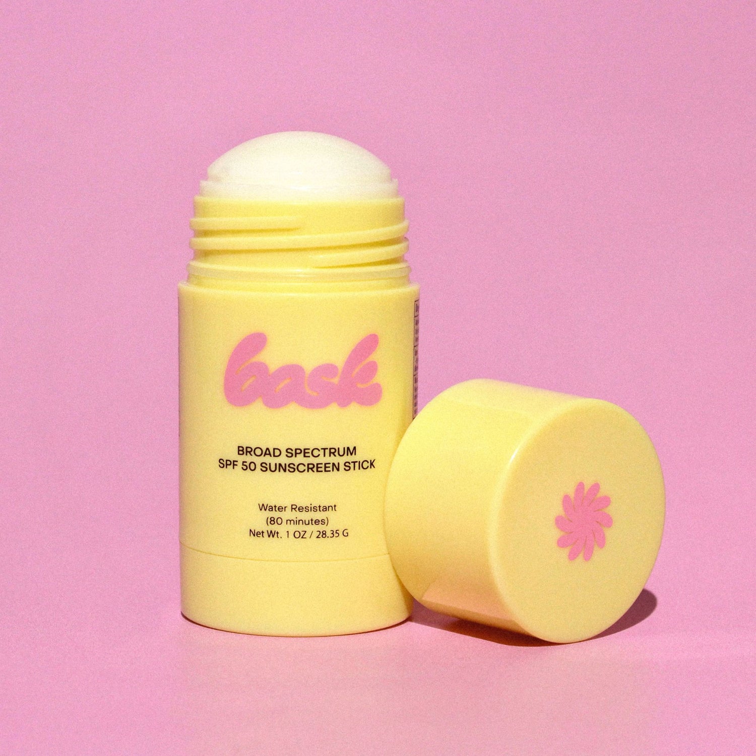 Image of an open Bask SPF 50 Sunscreen Stick - Fragrance Free variant: Default Title