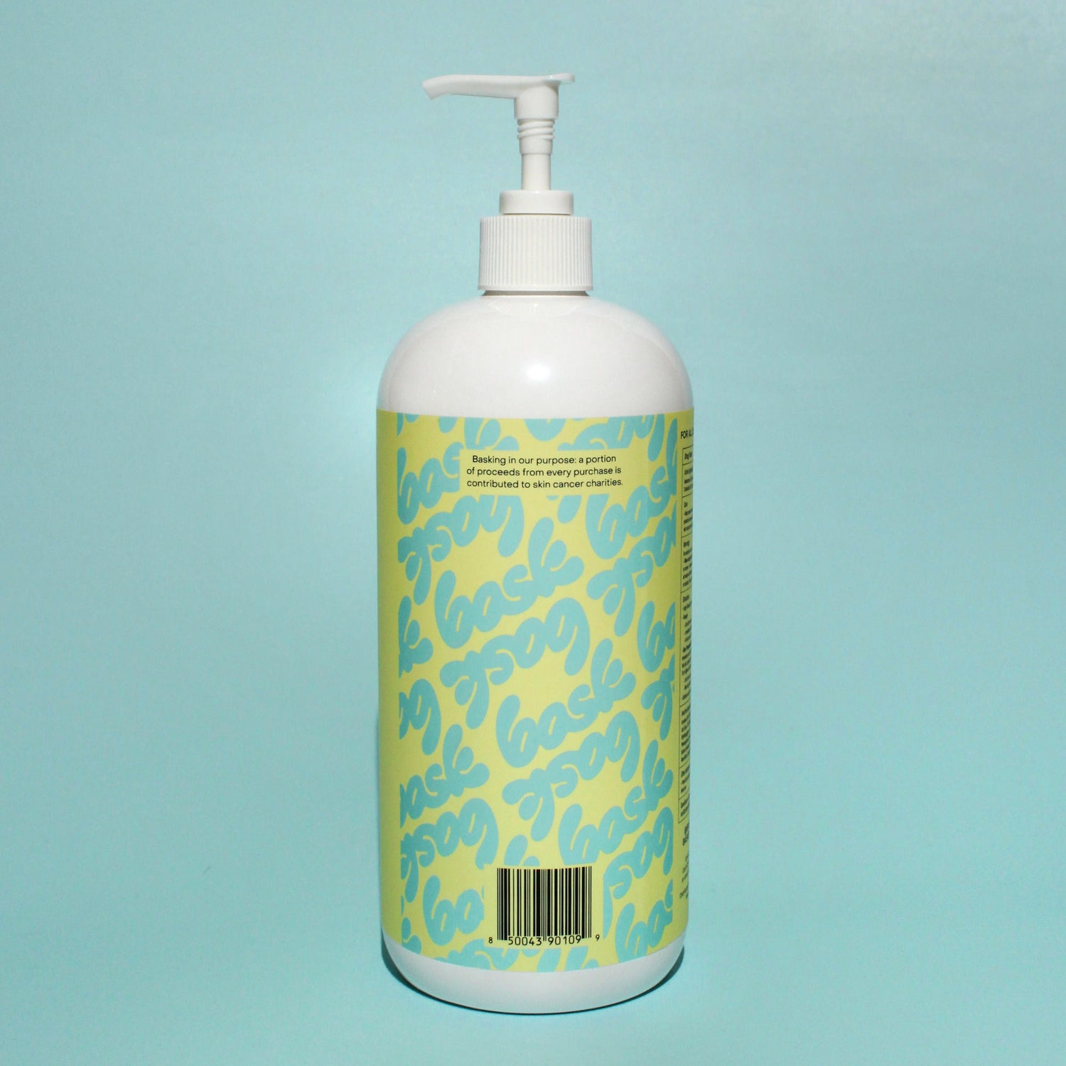 Back image of Bask Suncare Big Bask Lotion SPF 30 variant: Default Title