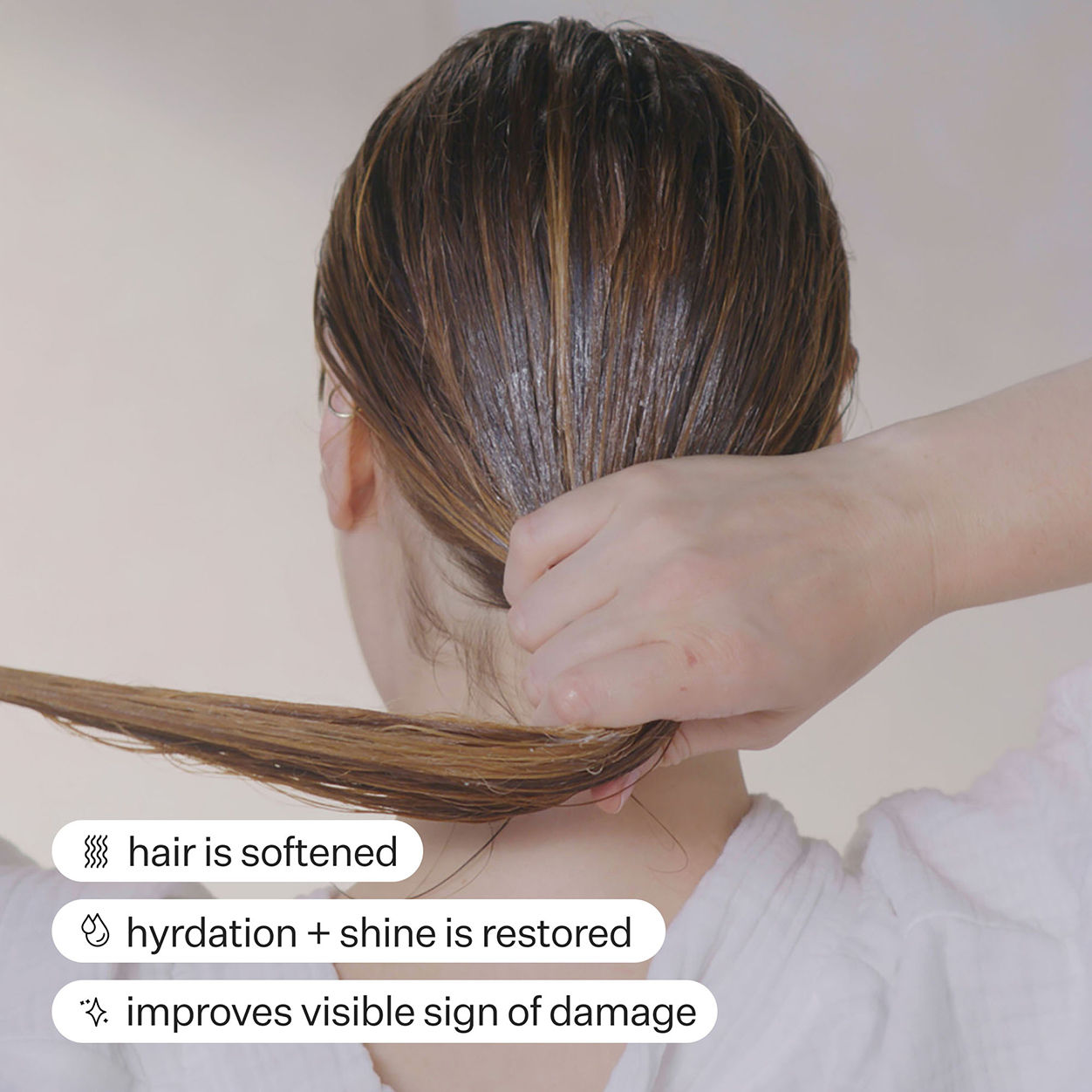 Model image of Act+Acre Cold Processed Hair Conditioner variant: 10 fl oz