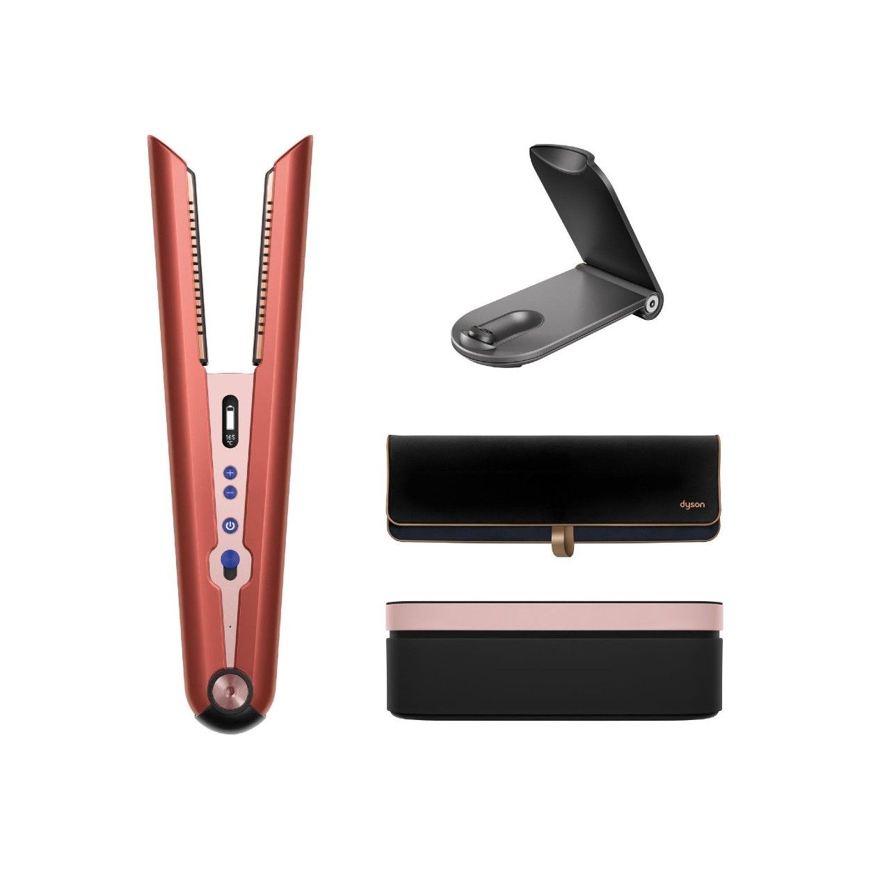 Dyson Corrale Hair Straightener variant: Strawberry Bronze and Blush Pink (Special Edition) main image