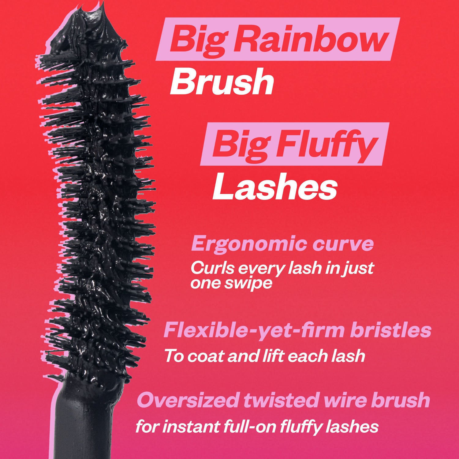 Information related to Kosas The Big Clean Volumizing + Lash Care Mascara