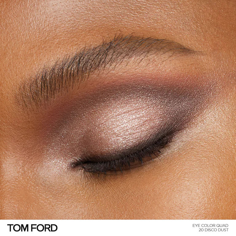 Model image of Tom Ford Eye Color Quad Eyeshadow variant: Disco Dust