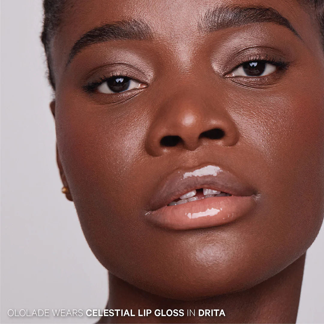 Model image of Kevyn Aucoin Mini Celestial Lip Gloss variant: Drita