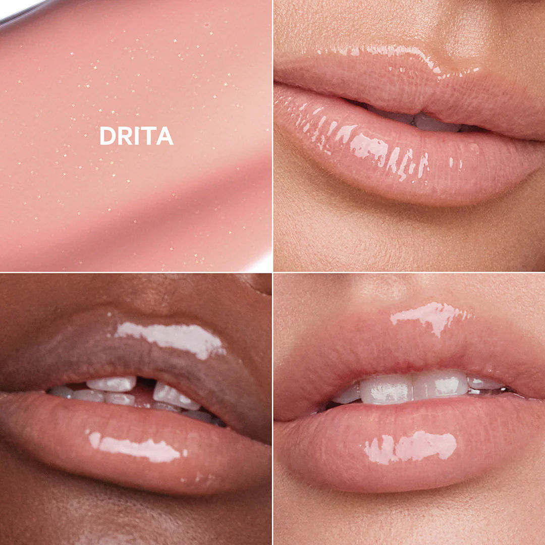 Model image of Kevyn Aucoin Mini Celestial Lip Gloss variant: Drita