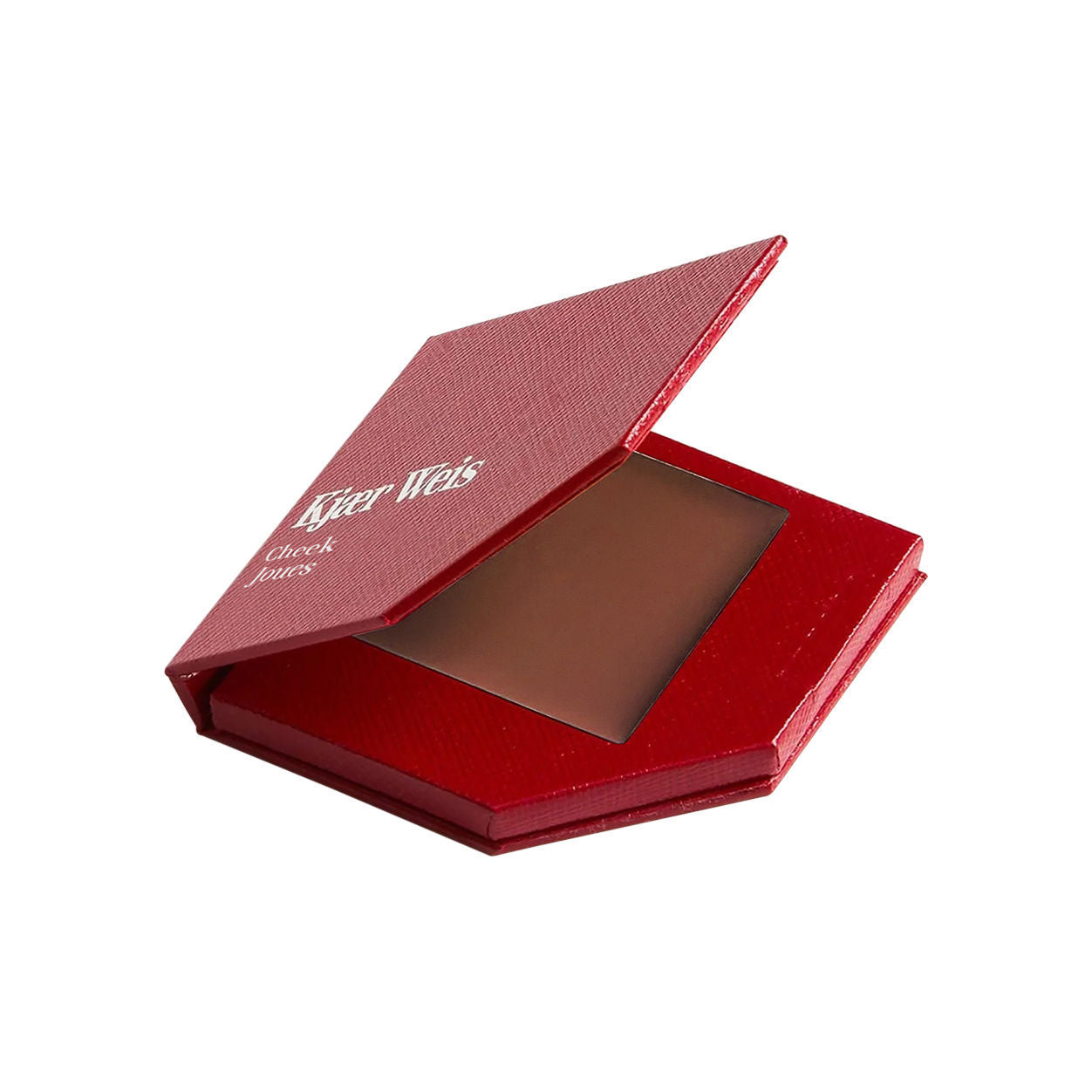 Image of an open Kjaer Weis Matte Cream Bronzer Refill variant: Enchant