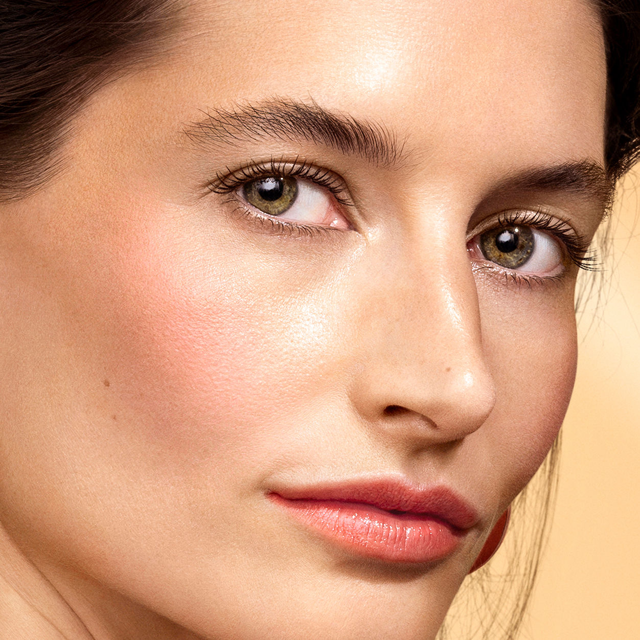 Model image of Chantecaille Sunstone Lip Sheer (Limited Edition) variant: Enthusiasm