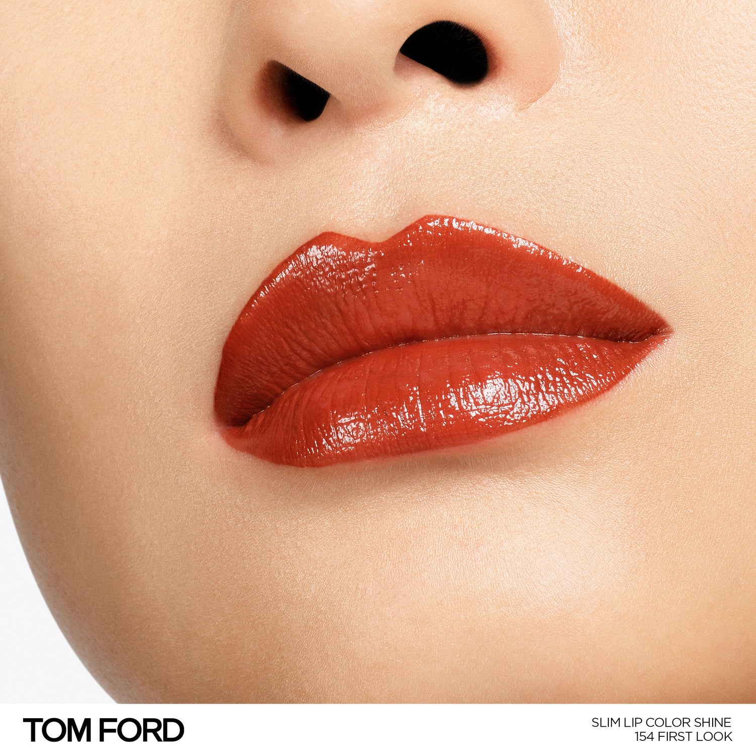 Model image of Tom Ford Slim Lip Color Shine variant: First Look