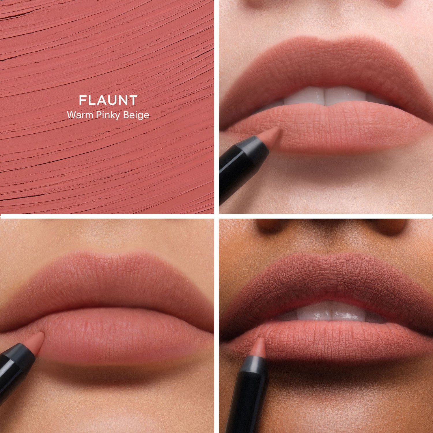Model image of Hourglass Shape and Sculpt Lip Liner variant: Flaunt 2