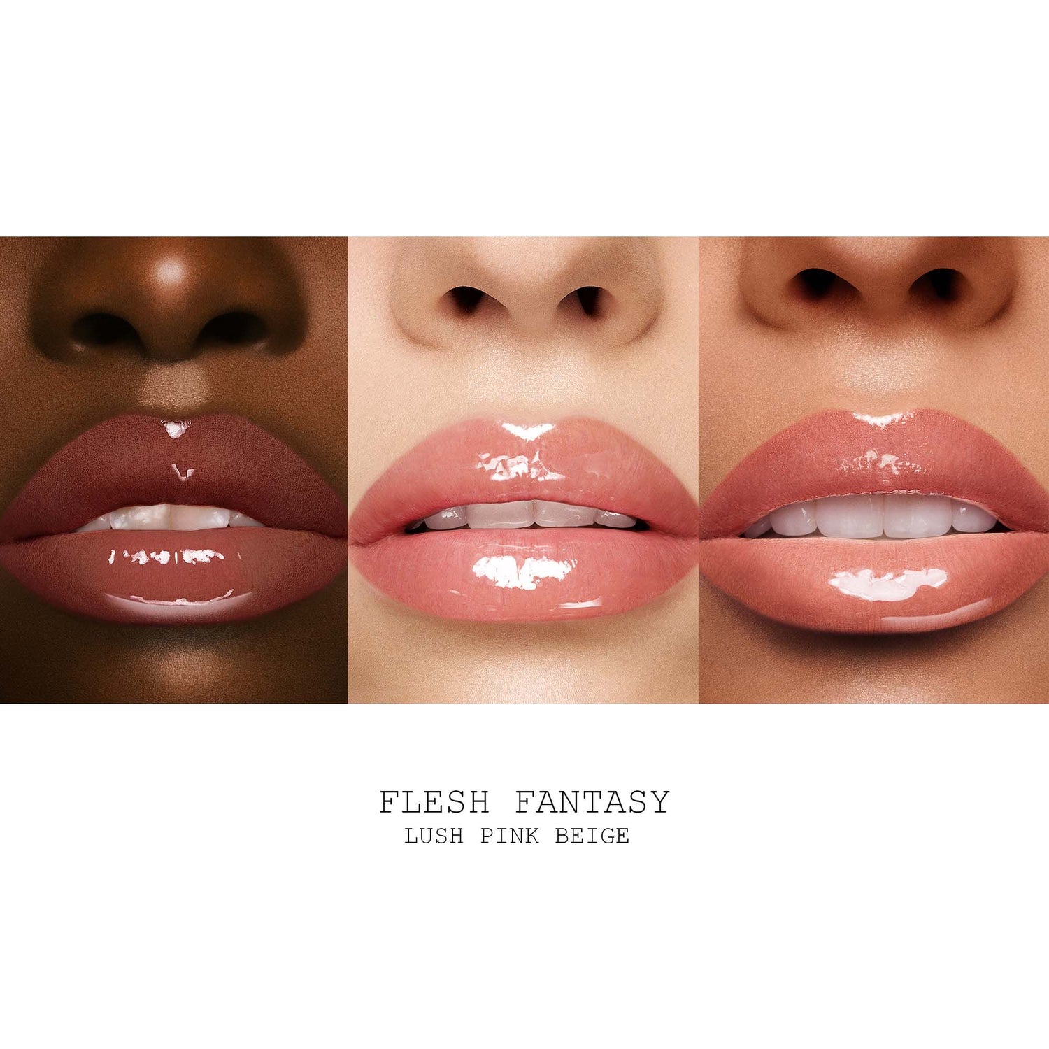 Model image of Pat McGrath Labs Lust Gloss variant: Flesh Fantasy