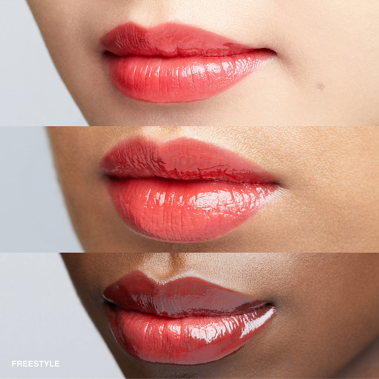 Model image of Bobbi Brown Crushed Oil-Infused Gloss variant: Freestyle