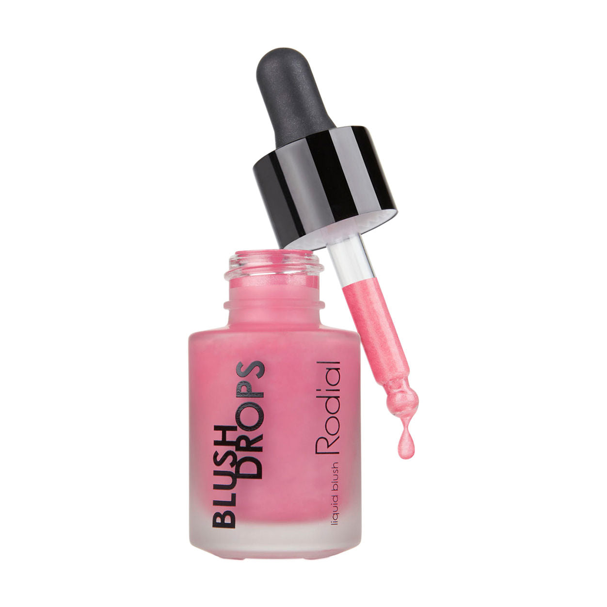 Image of an open Rodial Blush Drops variant: Frosted Pink